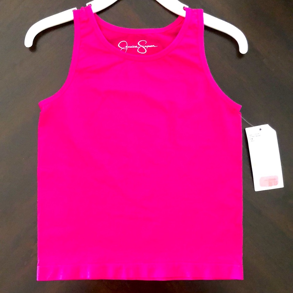 NWT! Little Girls 4/5, Jessica Simpson, “Very Berry” sleeveless top!